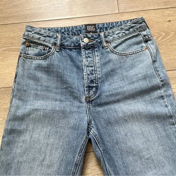 BDG Urban Outfitters High Rise Straight Leg Jeans - Picture 5 of 13